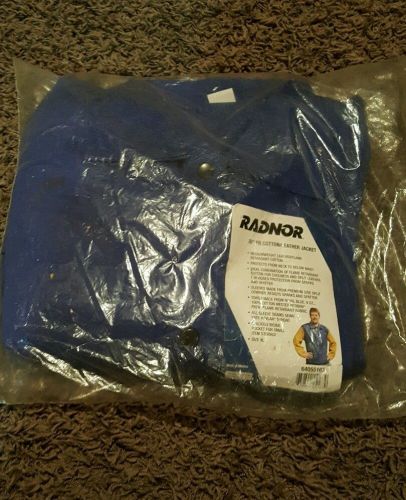 RADNOR 30&#034; Leather Welding Jacket XL