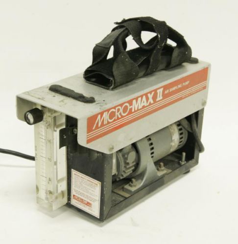 Micro-trap micro-max ii air sampling pump 7303 for sale