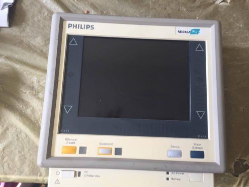Philips-M4-M3046A-Patient-Monitor-with-SPO2-ECG-NIBP-TEMP-M3000A-module