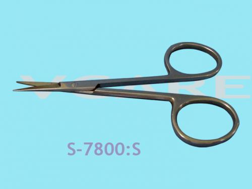 Speedway Iris Scissors Size: 9.0 cms Straight  FDA &amp; CE approved