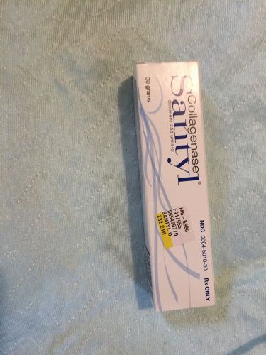 Collagenase Santyl Ointment 30 Grams 250 Units Brand New Unopened In The Box