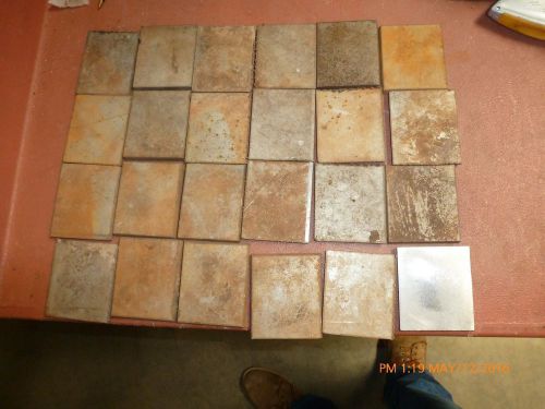 Lot of 24 Stainless Blocks 1/4&#034; Thick by 2.5&#034; by 3&#034;. Project Metal, Etc.