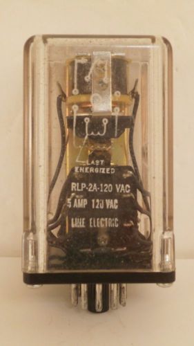 LINE ELECTRIC RELAY RLP 2A 120VOLTS/5AMPS