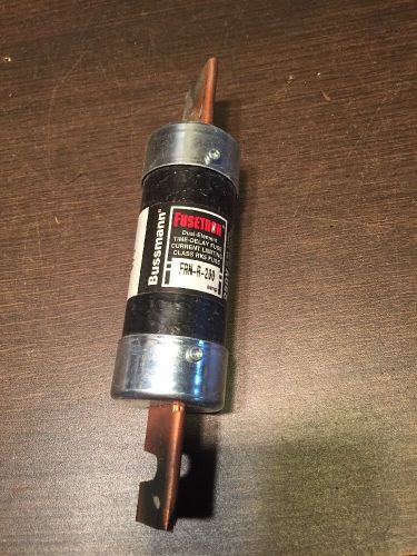 BUSSMAN FUSETRON FRN-R-200 FUSE DUAL ELEMENT TIME DELAY RK5 Type