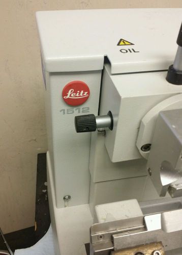Leica Leitz 1512 Microtome pulled from working environment