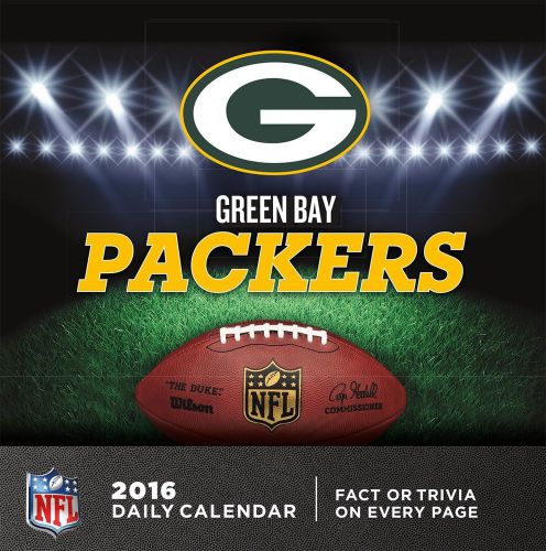 Turner Green Bay Packers 2016 Box Calendar January-December (8051439)