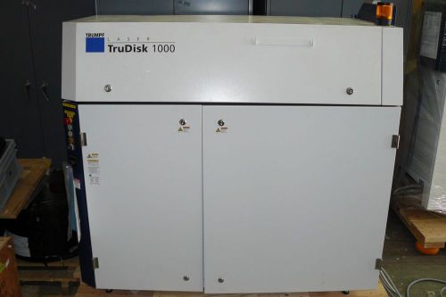 Trumpf trudisk 1000 diode pumped solid state disk laser 1000w 380-460vac welding for sale