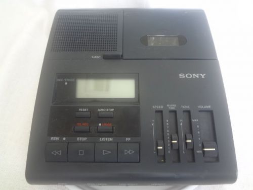 Sony Model BM-850 Microcassete Dictator / Transcriber AS IS For parts/repair
