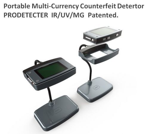 Portable Multi-Currency Couterfeit Detertor PRODETECTOR UV IR Magnetic Banknote