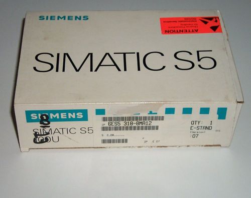 Siemens Simatic S5 6ES5-318-8MA12 6ES5318-8MA12 New