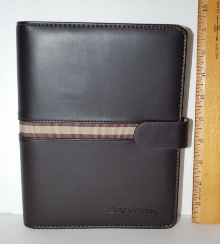 Branded PERSONAL ORGANIZER NOTEBOOK Dow Corning ID, 4 credit card, passport