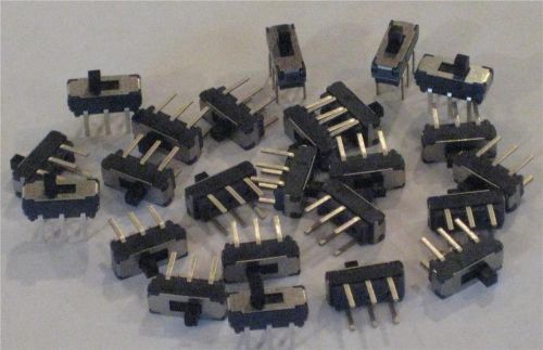 APEM MICRO-MINI MS22 SLIDE SWITCH ON-ON DPDT  (25 pcs)