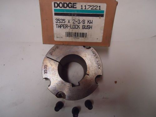 Dodge - taper-lock bushing #117221 3535 x 2-3/8 kw for sale