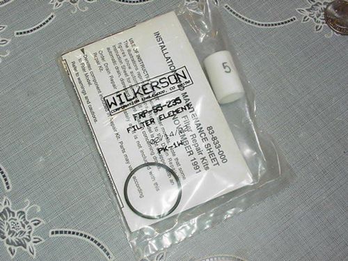 Wilkerson FRP-95-235 Filter Element and O-Ring Filter Repair Kit 83-833-000 NEW!