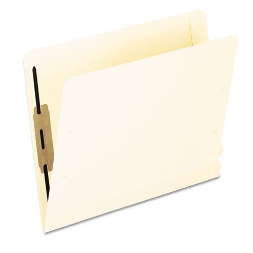 Pendaflex Laminated Spine End Tab Folder with 2 Fastener, 11 pt Manila, Letter