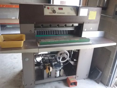 Challenge Diamond Hydraulic Paper Cutter guillotine 30.5 inc Excellent Condition