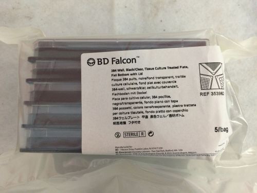 BD Falcon 35 3962 384-Well Tissue Culture Treated Plate 5/Pk