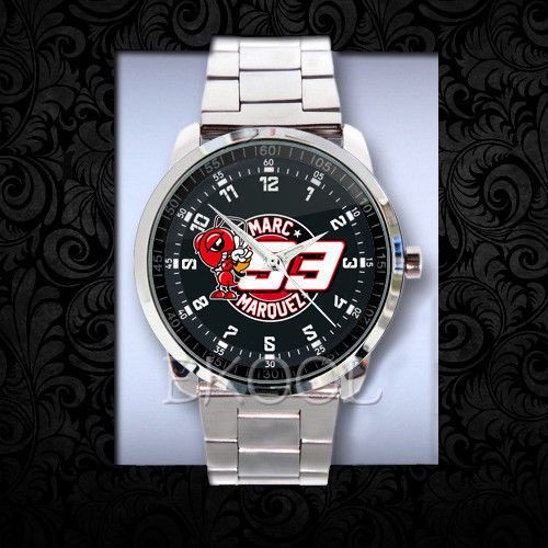 Hot Marc Marquez Honda 93 moto GP repsol Sport Metal Watch Fit Your Tshirt Motor