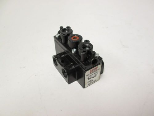 Aro a212pd pneumatic solenoid valve pilot operated 4-way 2-pos 1/4&#034; npt double for sale