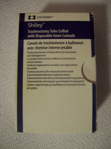 Covidien Shiley 4DCFS Tracheostomy Tube Cuffless w/ Disposable Inner Cannula