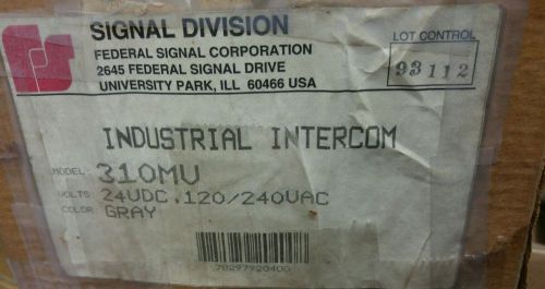 Federal Signal Industrial Intercom 310MV