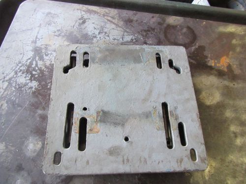Clausing Drill Press Motor Base Assembly Part # 18-50X