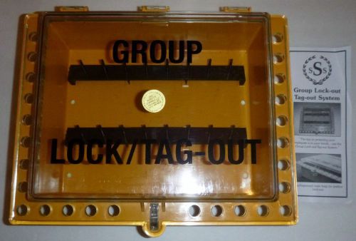 Group lock-out tag-out system group key lockout saalman safety osha for sale