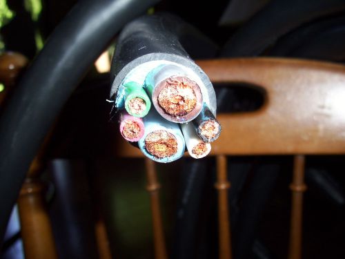 Clearance sale - 33&#039;feet -cable  wire - 2c/1awg  - 4c/8awg - 1000v - thwn cord for sale