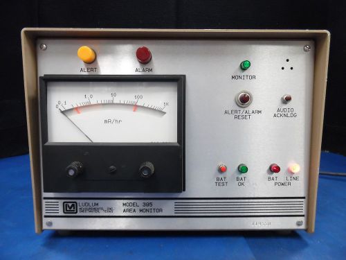 Ludlum measurements inc. model 395 area monitor mn: 30014 115v-50/60hz 1a for sale