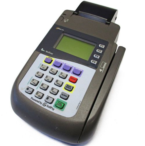 VeriFone Omni 3200 Credit Card Terminal Processing Machine AS IS