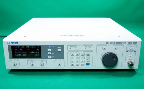 Meguro msg2051 gps signal generator for sale