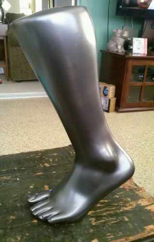 Sock mannequin magnetic foot silver under armour store display