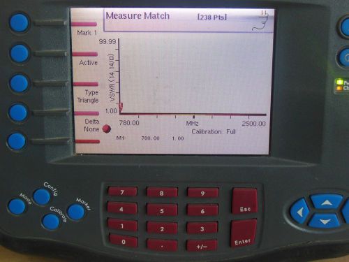 Fully Tested Bird make Site master SA2500EX with Calkit and Accessories