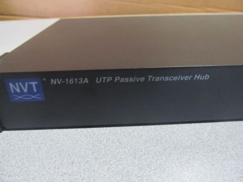 OEM NVT NV-1613A NV 1613A UTP Passive Transceiver Hub