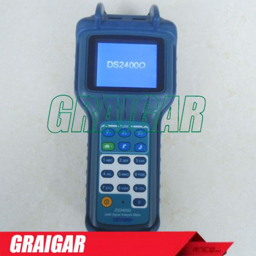 New deviser ds2400q catv qam analysis meter catv meter for sale
