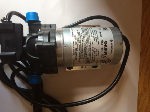 Shurflo 2088-594-144 115v 3.3gpm rv trailer water booster delivery pump w/ plug for sale