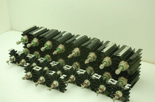Lot of 32 heat sinks w/generic diodes, and step recovery diodes for sale