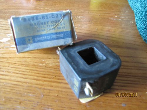 Square D Magnet Coil C27A 2936 S1 120V New 2936S1C27A
