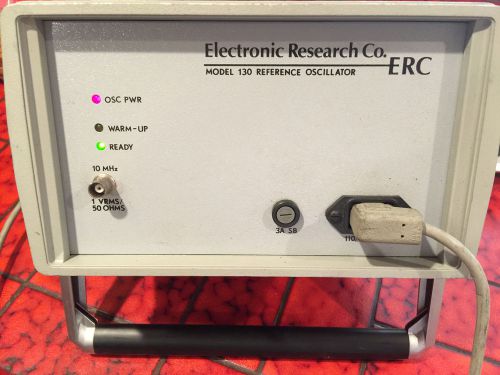Electronic Research Corporation ERC 130 Rubidium Frequency Standard Oscillator