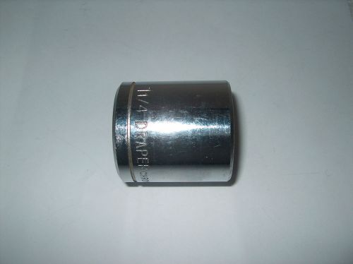 Draper 1-1/4&#034; socket 1/2&#034; drive 12 point ** used ** for sale