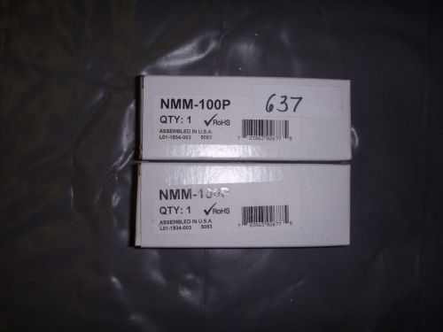 Notifier NMM100P -LOT OF 2-  New in box  #637