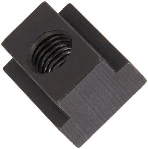 Small parts 1018 steel t-slot nut, black oxide finish, grade 6, 1/2&#034;-13 threads, for sale