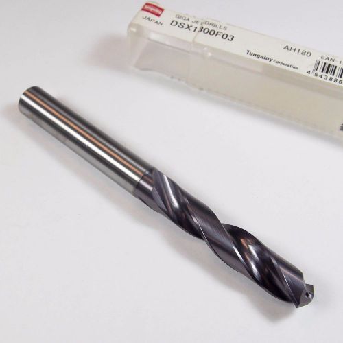 TUNGALOY Carbide Coolant Indexable Drill 13mm AH180 SDX1300F03 6818940 [276]