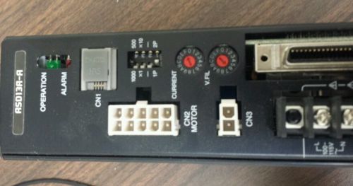 ORIENTAL MOTOR ASD13A-A DRIVER, MOTOR CABLE, AND DIN RAIL MOUNT