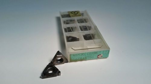 TOSHIBA TUNGALOY 16ER15ISO New Cermet Inserts Grade NS530 10pcs I