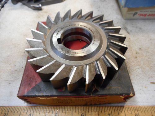 Cleveland 4&#034; x 3/4&#034; x 1 1/4&#034; straight tooth side milling cutter  nos for sale