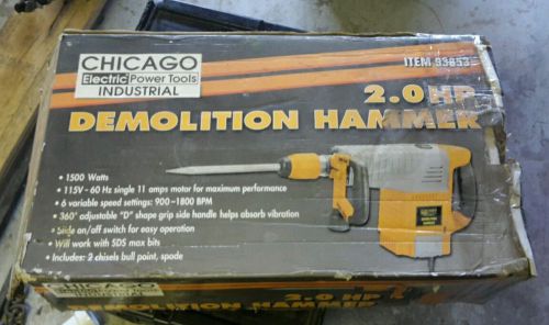Chicago Electric 93854 11 Amp Demolition Hammer