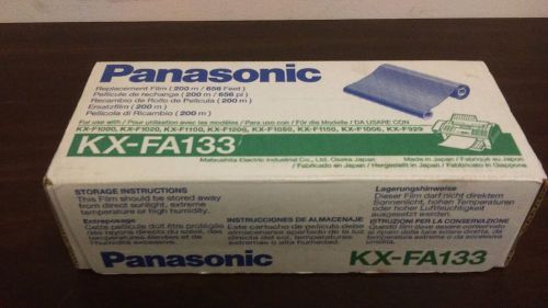 Panasonic KX-FA133 Fax Thermal Transfer Ribbon Black NIB