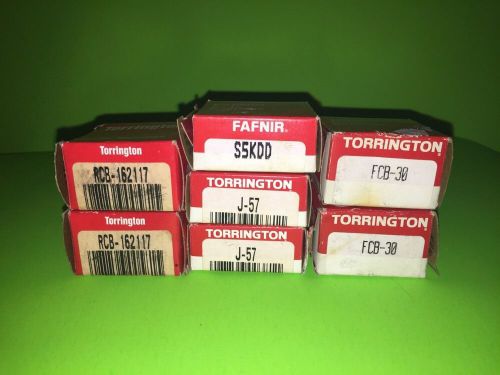 MIXED LOT OF 9 Torrington Roller Bearings