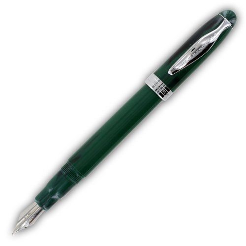 Noodler&#039;s ink ahab piston fountain pen - green mountain for sale